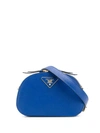 Prada Odette Small Belt Bag In Blue