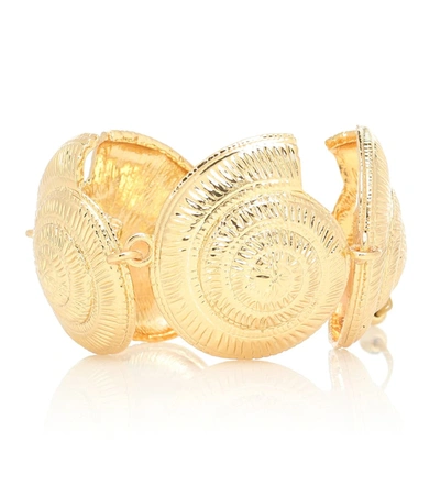 Tohum Design Archi 24kt Gold-plated Shell Bracelet