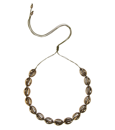 Tohum Design Concha Large Necklace In Metallic