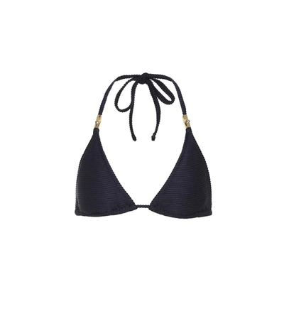 Heidi Klein Sorrento Triangle Bikini Top In Blue