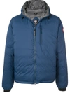 Canada Goose Lodge Nylon-ripstop Down Jacket In Blue