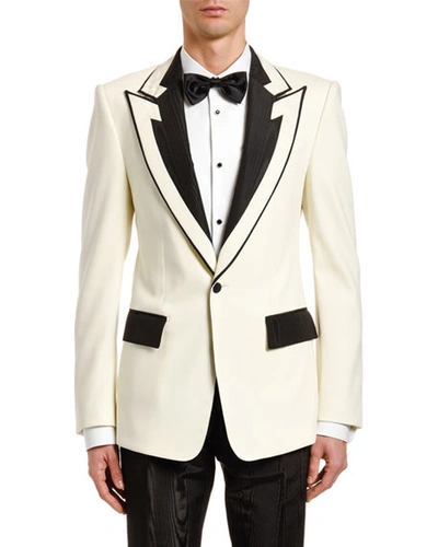 Dolce & Gabbana Men's Two-tone Evening Jacket