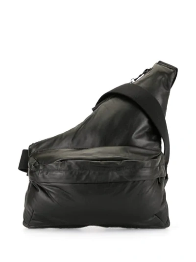 Julius Zipped Body Bag In Black