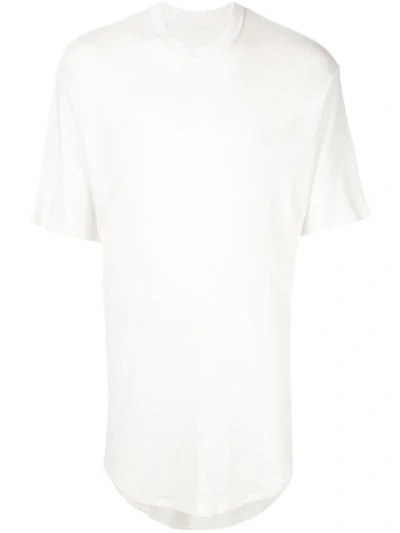 Julius Loose-fit Crew Neck T-shirt In White