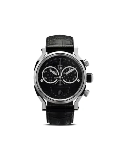 L&jr Stainless Steel S1502 Watch In Black