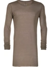 Rick Owens Long-length Sweater In Neutrals