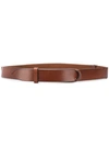 Orciani Perforated Belt In Brown