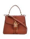 Chloé Medium Aby Day Shoulder Bag In Brown