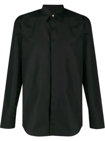 Maison Margiela Classic Tailored Shirt In Black