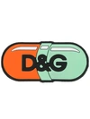 Dolce & Gabbana Logo Pill Sorrento Dgpatch In Green