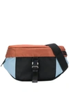 Marni Colour Block Belt Bag In Black