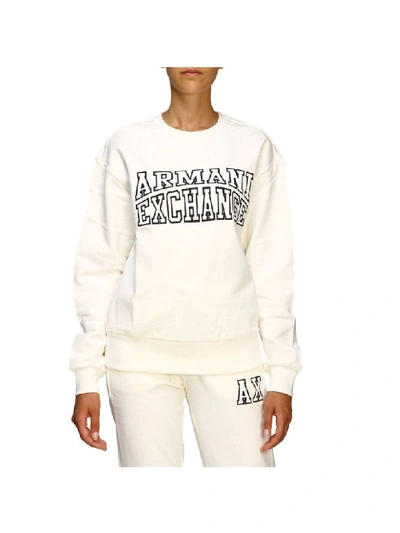 Armani Collezioni Armani Exchange Sweater Sweater Women Armani Exchange In White