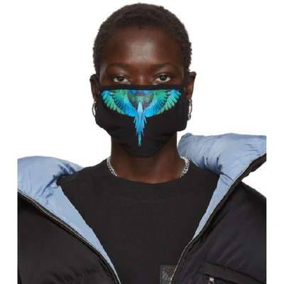 Marcelo Burlon County Of Milan Black Wings Mask