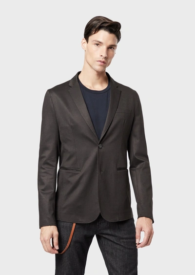 Emporio Armani Formal Jackets - Item 41915643 In Gray