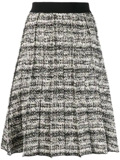 Giambattista Valli Pleated Skirt In White