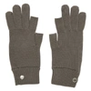 Rick Owens Knitted Gloves In 34 Dust