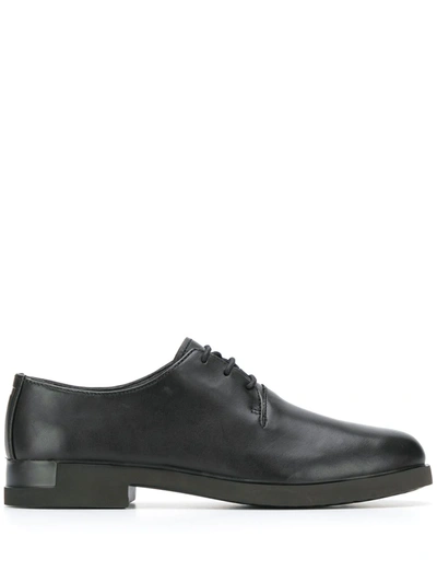 Camper Iman Leather Lace-up Shoes In Black