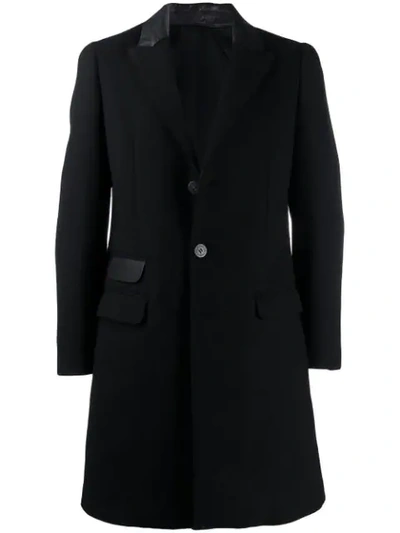 Neil Barrett Single-breasted Coat In Black