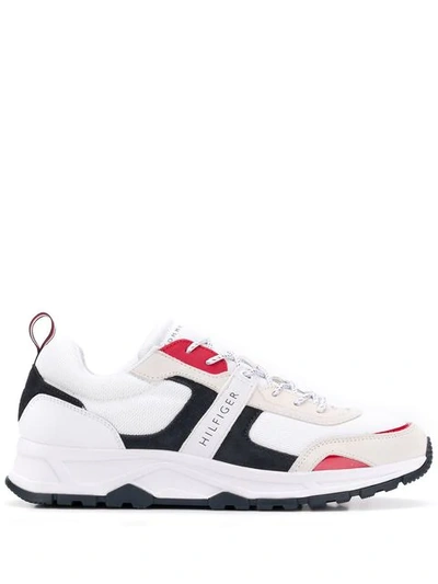 Tommy Hilfiger Colour Block Sneakers In White