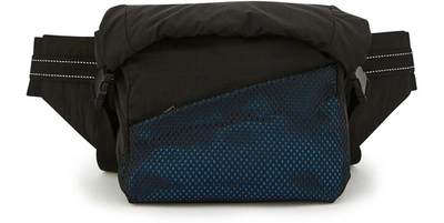 Bottega Veneta Perforated Panel Belt Bag In Black