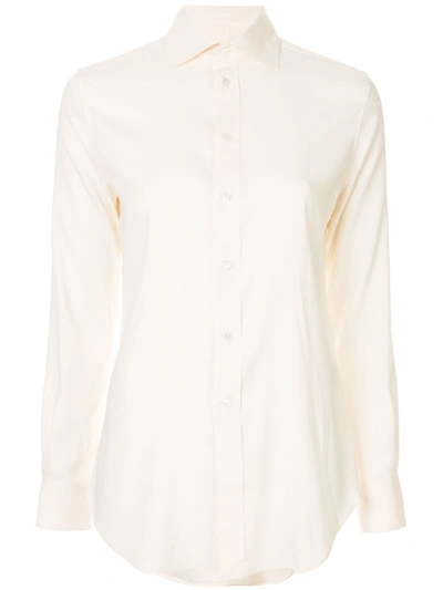 Polo Ralph Lauren Classic Button Shirt In White