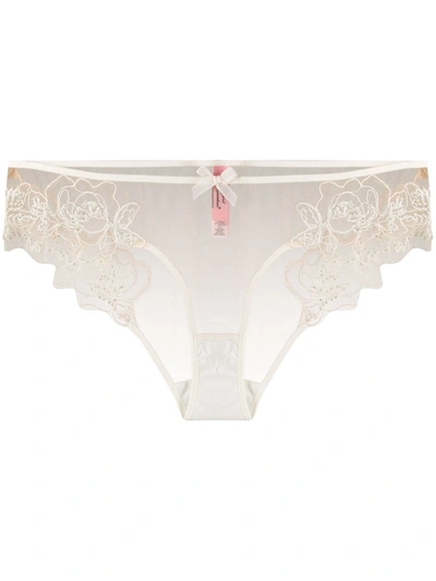 Agent Provocateur Lindie Slip Briefs In Neutrals