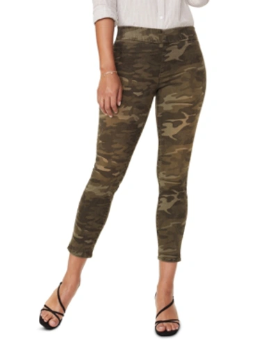 Nydj Pull-on Tummy Control Skinny Ankle Jeans In Camo | ModeSens