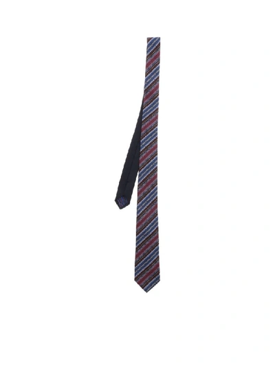 Missoni Silk Tie In Multicolor