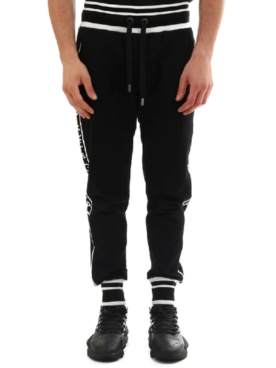 Dolce & Gabbana Jogging Trousers King In Black