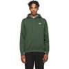 Nike Men's  Sportswear Club Fleece Pullover Hoodie In Green