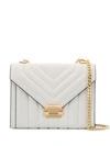 Michael Michael Kors Grosse 'whitney' Schultertasche In White