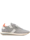 Ghoud Lace-up Sneakers In Grey