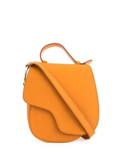 Atp Atelier Carrara Calvados Shoulder Bag In Orange