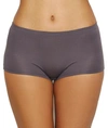 Hanro Soft Touch Boyshort Briefs In Warm Grey