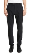 7 For All Mankind Ace Modern Regular Fit Pants In Black