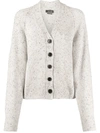 Isabel Marant Caliba Cashmere Raglan-sleeve Cardigan In Grey