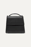 Hunting Season The Small Top Handle Leather Tote In Black