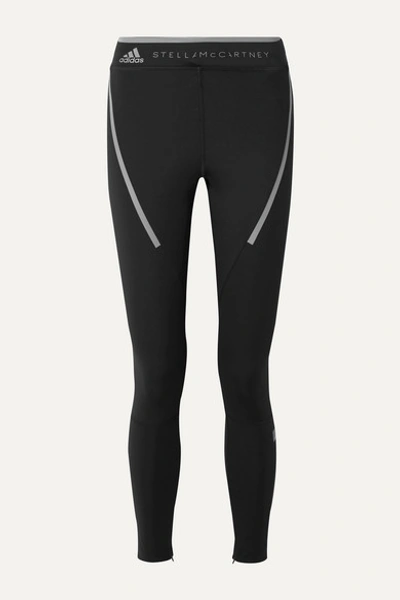 Adidas By Stella Mccartney Parley For The Oceans Run Stretch Leggings In Black