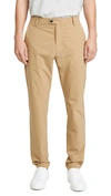 7 For All Mankind Ace Modern Regular Fit Pants In Khaki