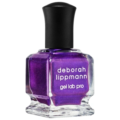 Deborah Lippmann Gel Lab Pro Nail Polish Medium Coverage Purple With Holographic Shimmer