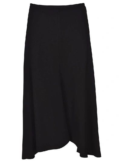 Stella Mccartney Stretch Cady Skirt In Black