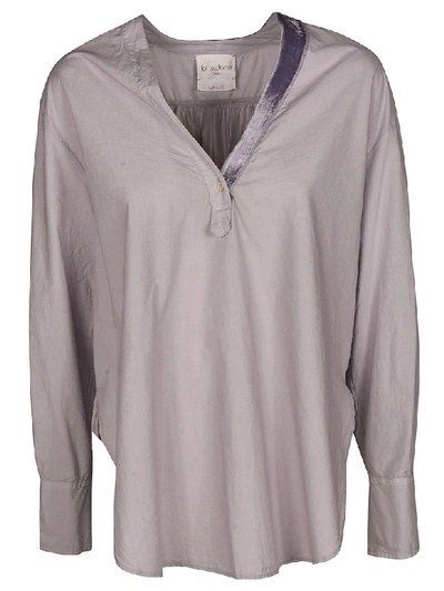 Forte Forte V-neck Shirt In Lilac