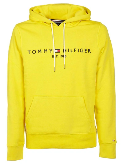 Tommy Hilfiger Logo Hoodie | ModeSens