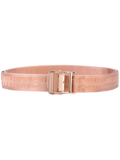 Off-white Classic Industrial Belt In Pink