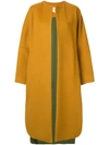 Enföld Oversized Coat In Yellow