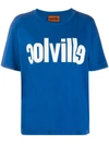 Colville Logo Print T-shirt In Blue