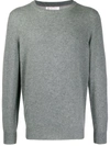 Brunello Cucinelli Regular-fit Cashmere Pullover In Grey