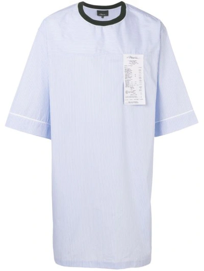 3.1 Phillip Lim / フィリップ リム Oversized Sleeping T-shirt In Blue