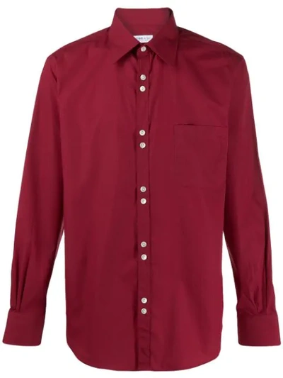 Cobra Sc Double Button Shirt In Red