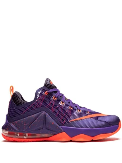 Nike Lebron 12 Low Trainers In Purple